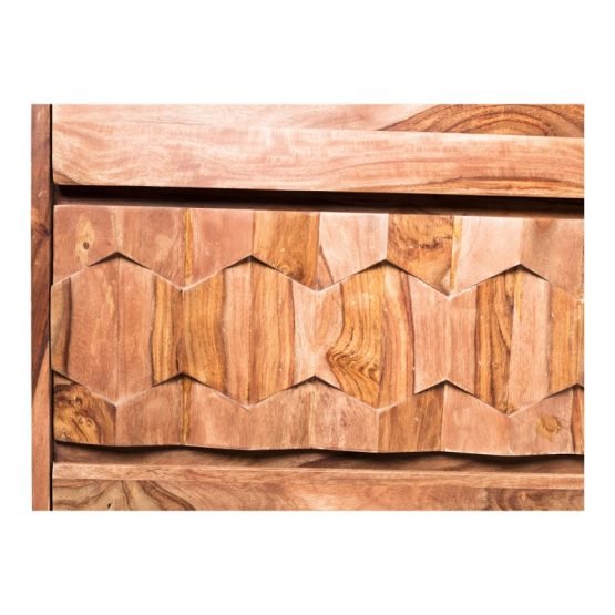 O2 3 DRAWER NIGHTSTAND NATURAL - Image 4