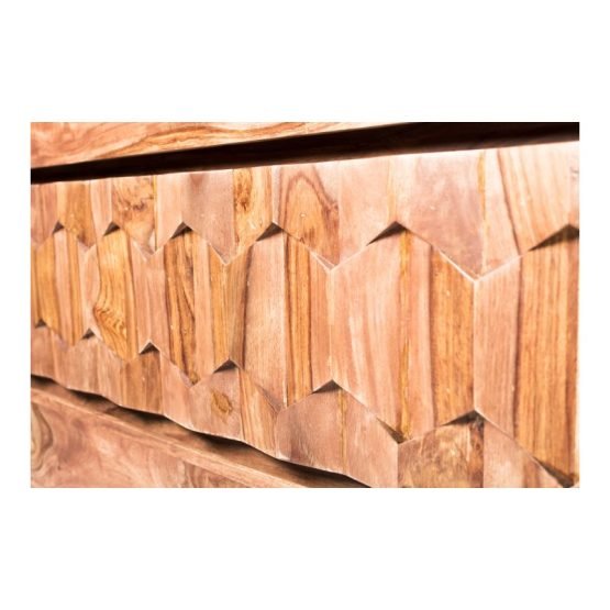O2 3 DRAWER NIGHTSTAND NATURAL - Image 6