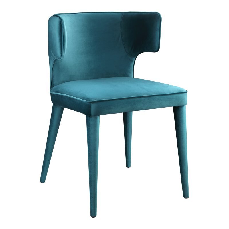 JENNAYA DINING CHAIR TEAL - Image 2