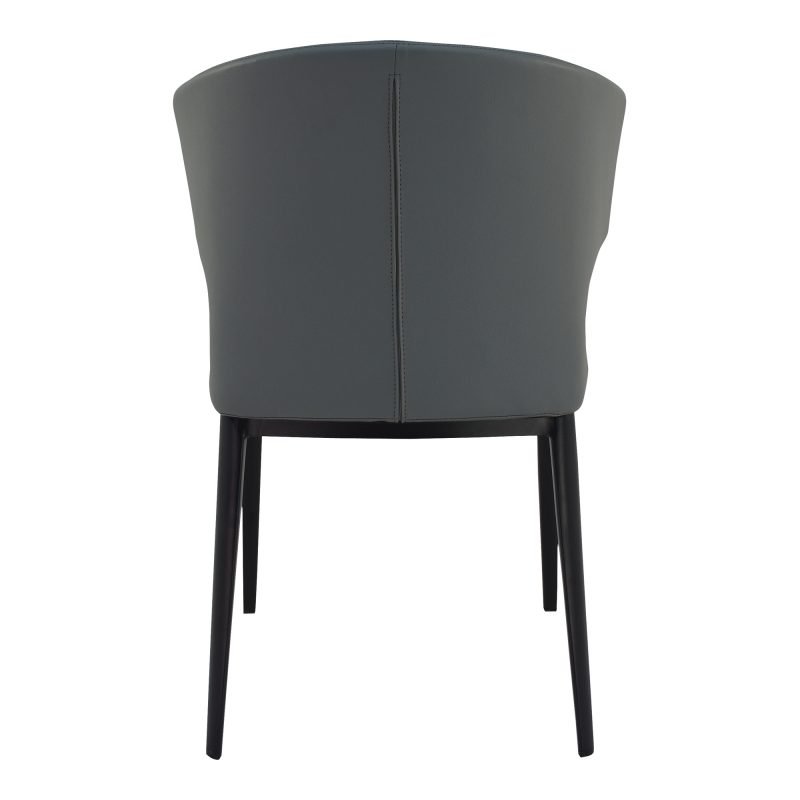 DELANEY DINING CHAIR - SET OF TWO GREY - Image 3