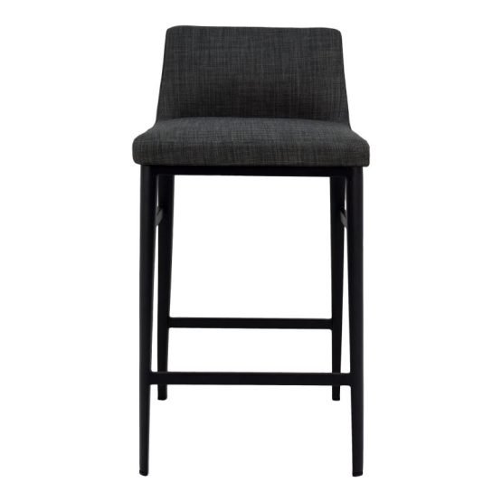BARON COUNTER STOOL CHARCOAL GREY