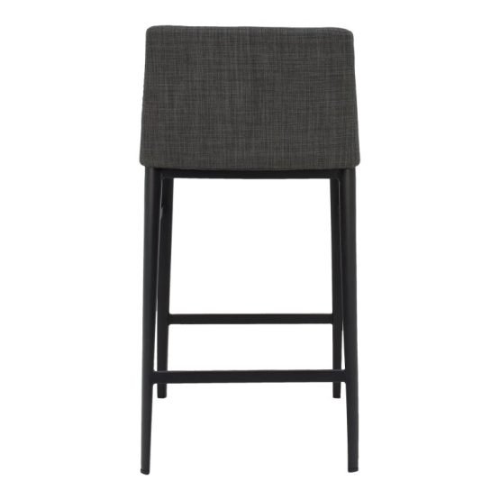 BARON COUNTER STOOL CHARCOAL GREY - Image 3