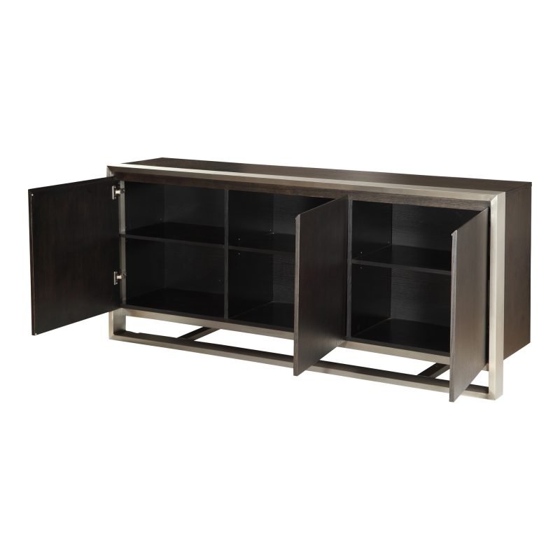 VINCENT SIDEBOARD DARK BROWN - Image 4