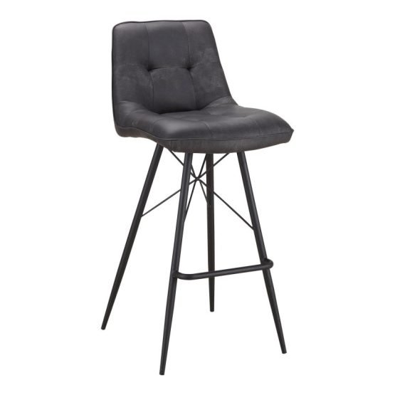 MORRISON BAR STOOL GREY - Image 2