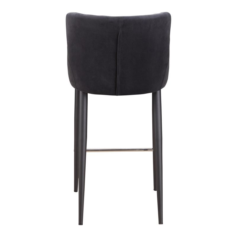 ETTA COUNTER STOOL DARK GREY - Image 3