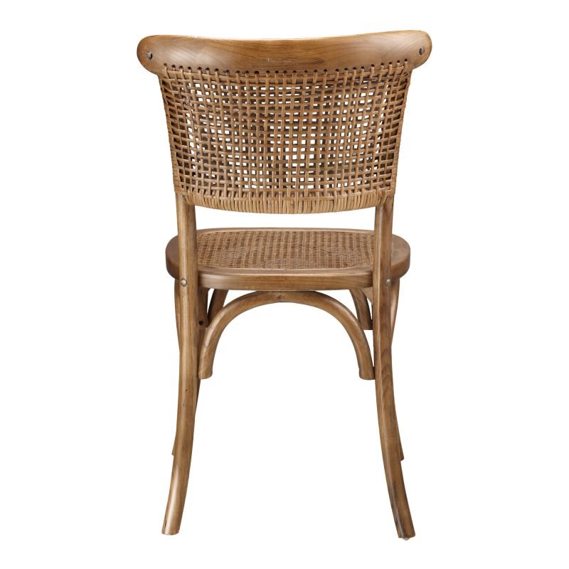 CHURCHILL DINING CHAIR - SET OF TWO LIGHT BROWN - Image 3