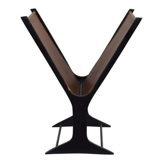 ZIFF MAGAZINE HOLDER LIGHT BROWN