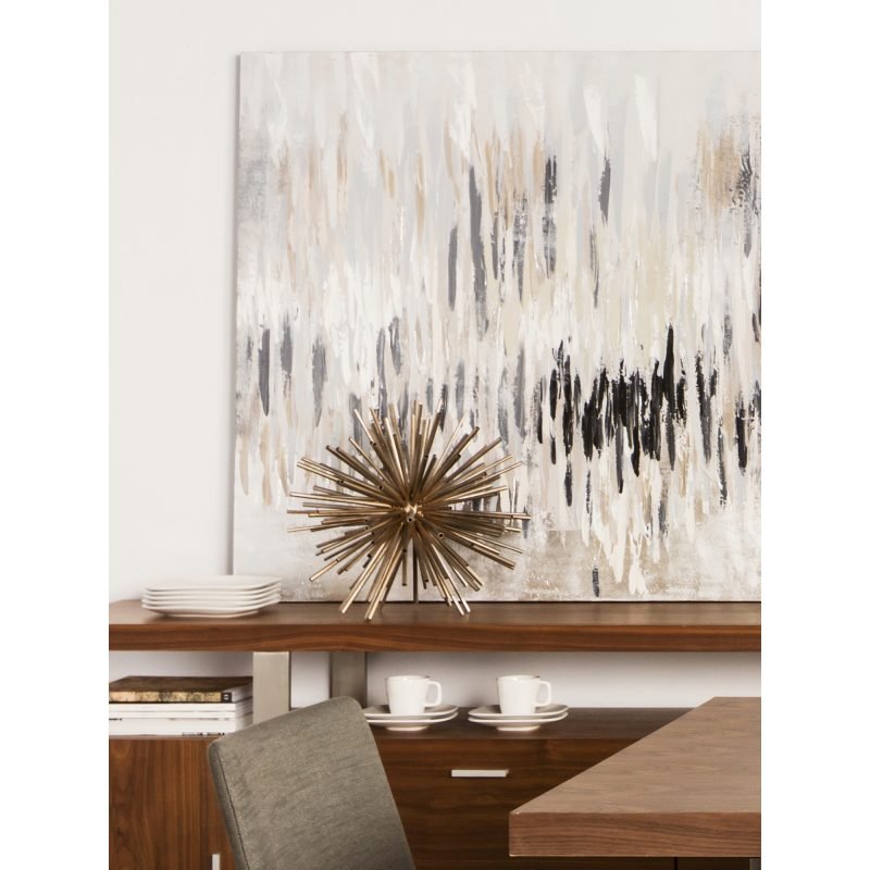 SUPERNOVA TABLE DECOR-SET OF TWO SILVER - Image 2