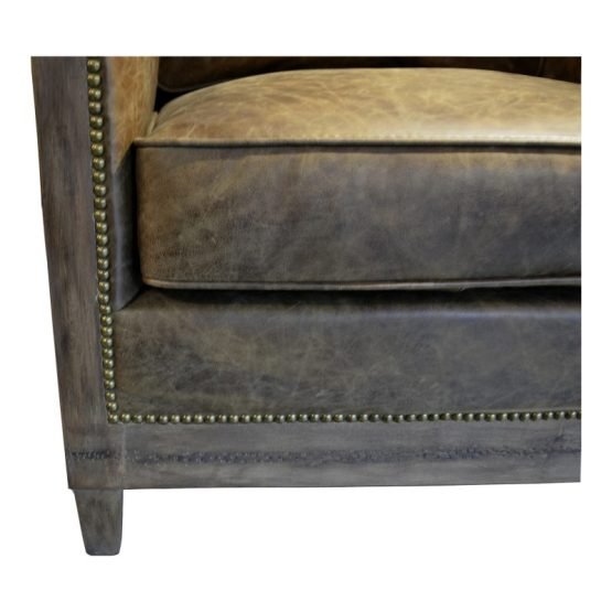 DARLINGTON CLUB CHAIR LIGHT BROWN - Image 2