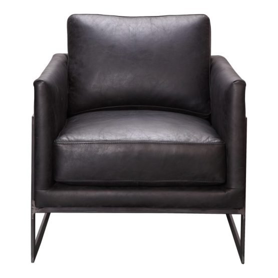 LUXLEY CLUB CHAIR BLACK