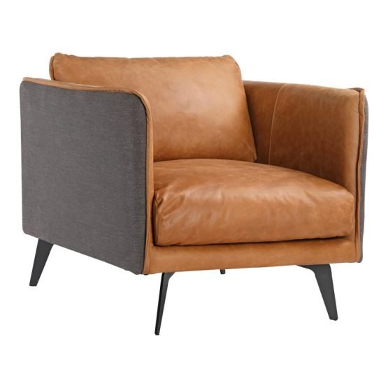 MESSINA LEATHER ARMCHAIR SIERRA - Image 2