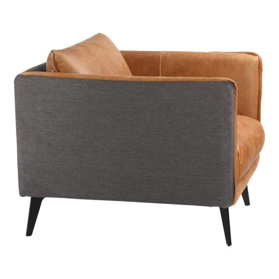MESSINA LEATHER ARMCHAIR SIERRA - Image 3