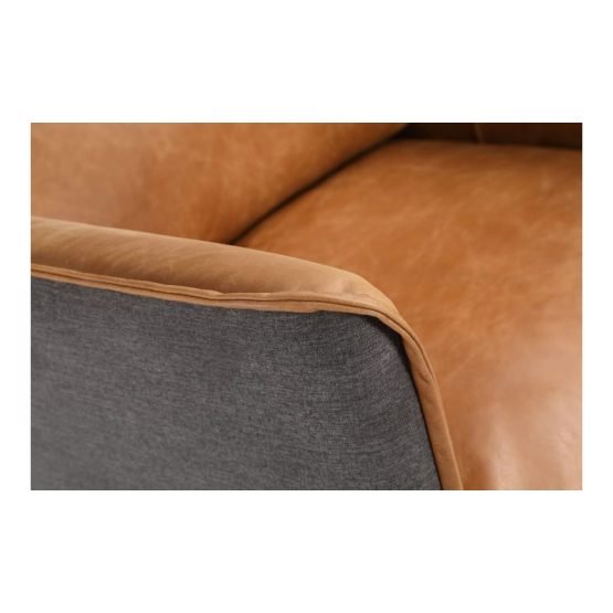 MESSINA LEATHER ARMCHAIR SIERRA - Image 5