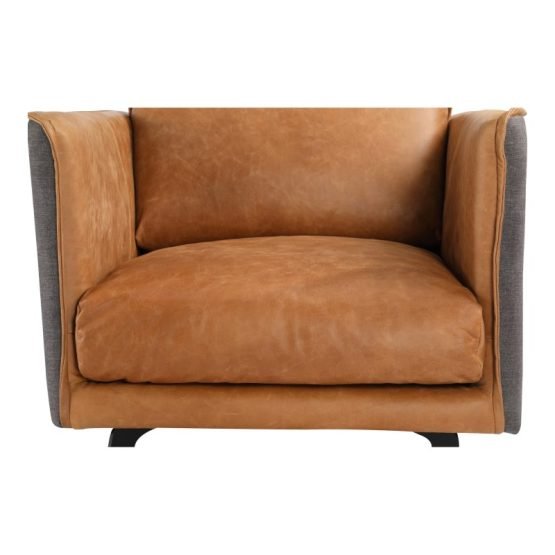 MESSINA LEATHER ARMCHAIR SIERRA - Image 6