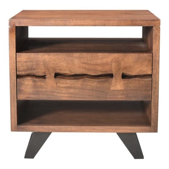 MADAGASCAR NIGHTSTAND BROWN