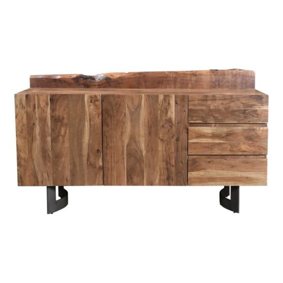 BENT SIDEBOARD NATURAL STAIN