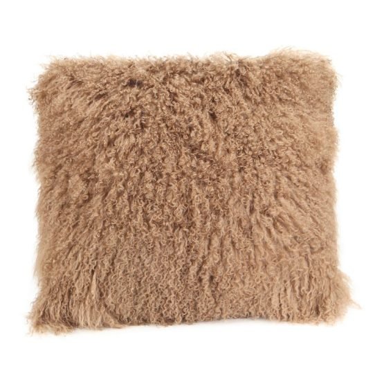 LAMB FUR PILLOW LARGE NATURAL