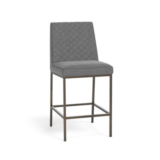 Leighland Counter Stool Dark Grey - Image 2