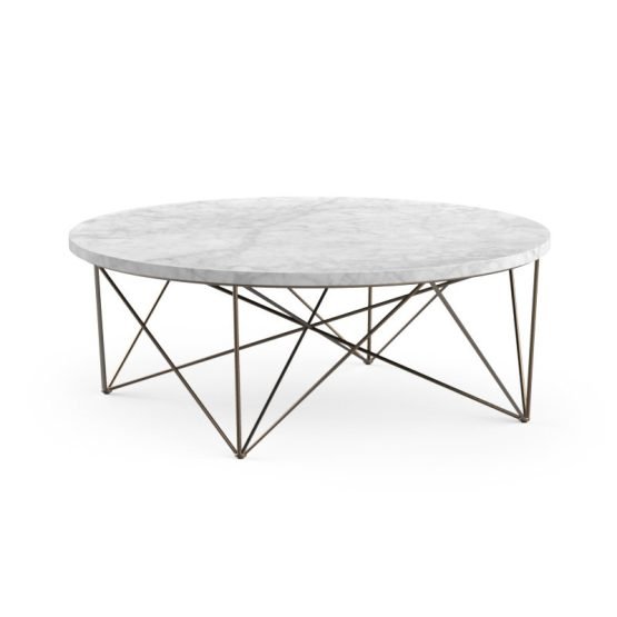 Skyy Coffee Table - Round White - Image 7