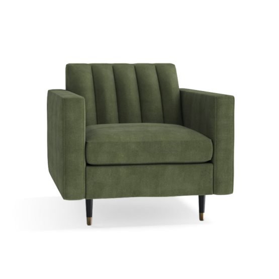 Yosi Armchair Moss Green - Image 7