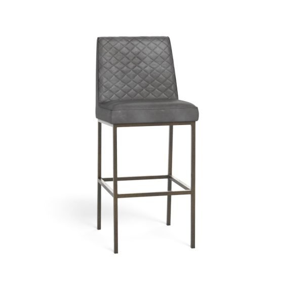 Leighland Barstool Overcast Grey - Image 7