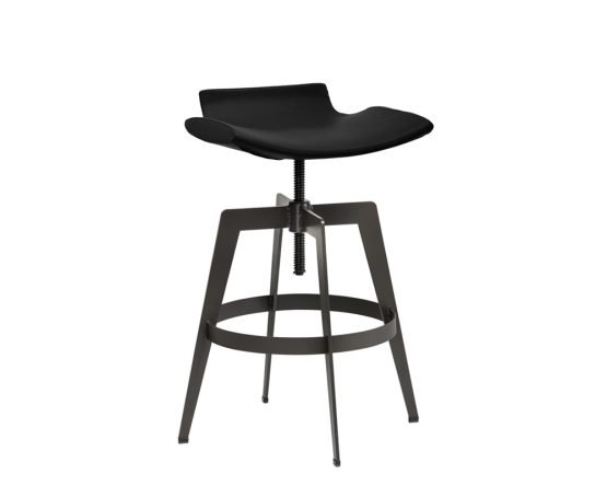 Bancroft Adjustable Stool Onyx