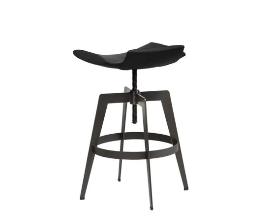 Bancroft Adjustable Stool Onyx - Image 2