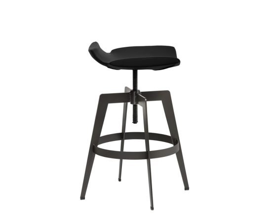 Bancroft Adjustable Stool Onyx - Image 3