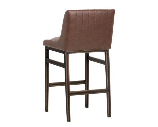 Halden Barstool Vintage Cognac - Image 3