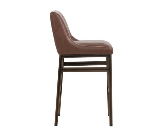 Halden Barstool Vintage Cognac - Image 4