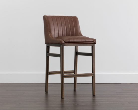 Halden Barstool Vintage Cognac - Image 5