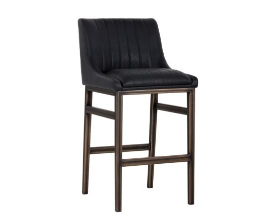 Halden Barstool Vintage Black