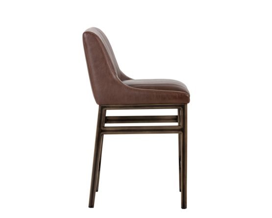 Halden Counter Stool Vintage Cognac - Image 4
