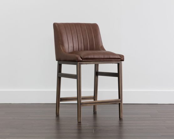 Halden Counter Stool Vintage Cognac - Image 5