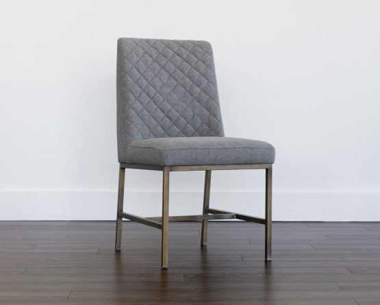 Leighland Dining Chair Dark Grey - Image 2