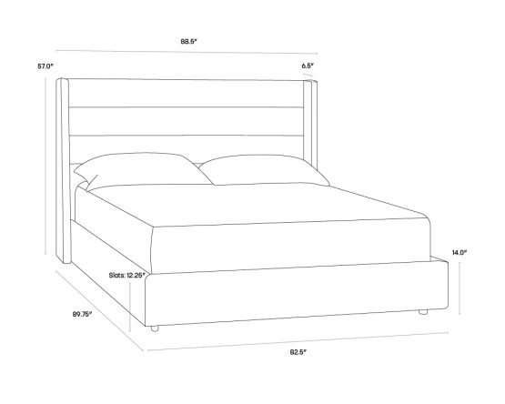 Emmit Bed Marble - Image 5
