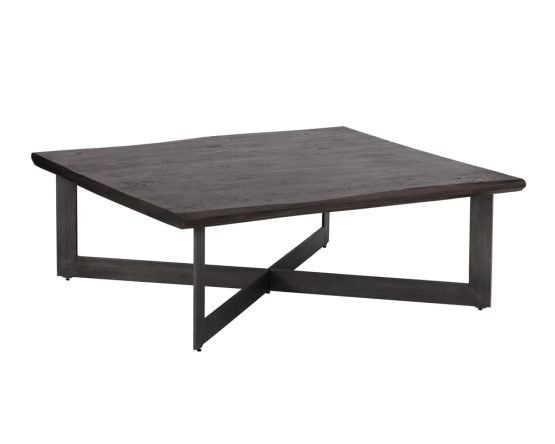 Marley Coffee Table - Square Smoke Acacia - Image 3