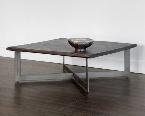Marley Coffee Table - Square Smoke Acacia - Image 4