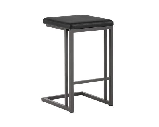 Boone Counter Stool - Grey Onyx