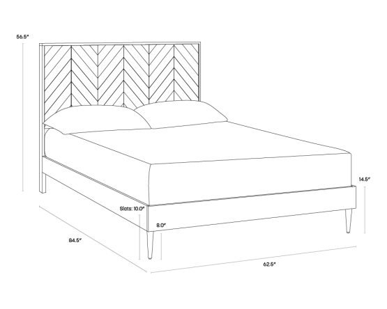 Greyson Bed Smoke Acacia - Image 3