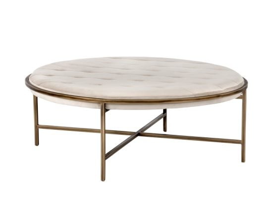Ethel Ottoman - Round Piccolo Prosecco - Image 2