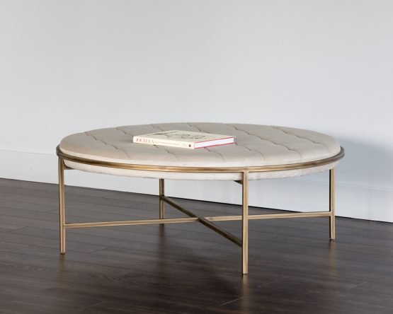 Ethel Ottoman - Round Piccolo Prosecco - Image 3