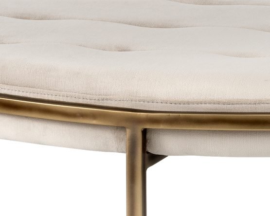 Ethel Ottoman - Round Piccolo Prosecco - Image 4