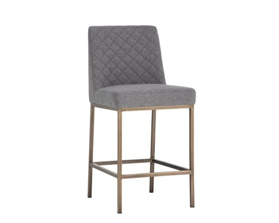 Leighland Counter Stool Dark Grey