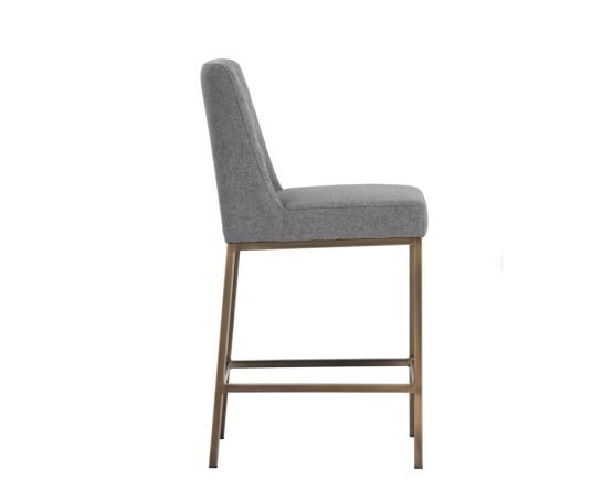 Leighland Counter Stool Dark Grey - Image 4