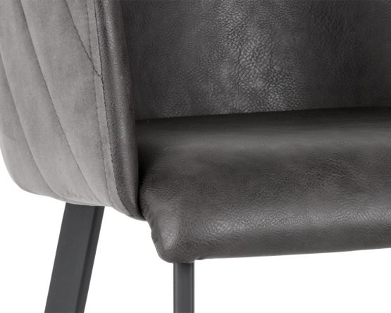 Griffin Barstool Town Grey / Roman Grey - Image 3