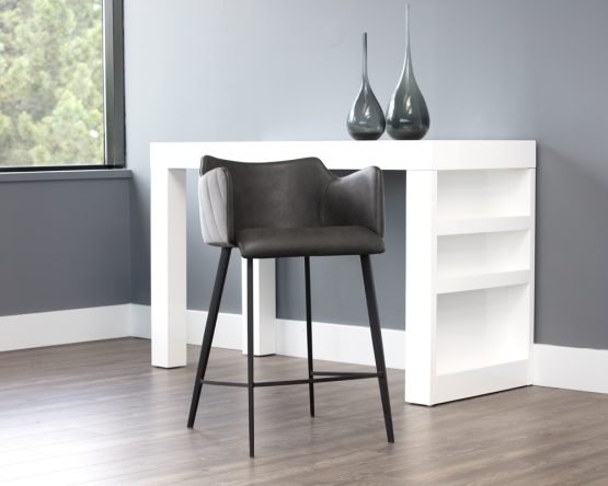 Griffin Counter Stool Town Grey / Roman Grey - Image 2