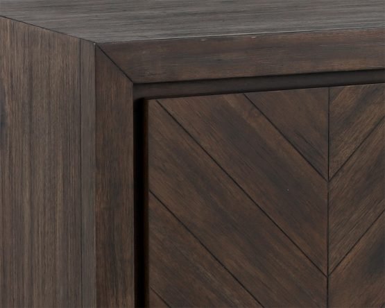 Greyson Media Console And Cabinet Smoke Acacia - Image 5