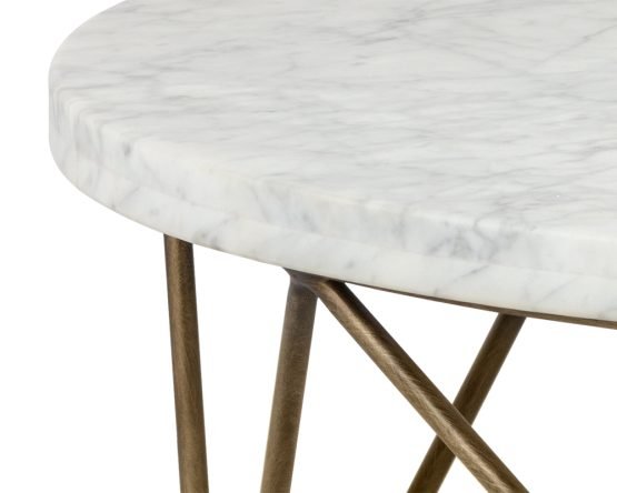 Skyy Coffee Table - Round White - Image 5