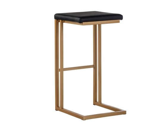 Boone Barstool - Champagne Gold Onyx - Image 4